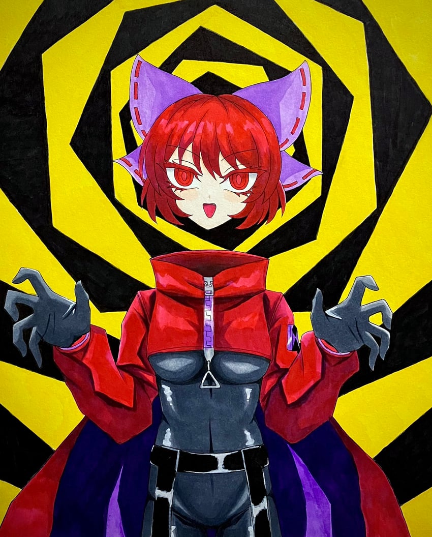 sekibanki (touhou and 2 more) drawn by agaribito_snail