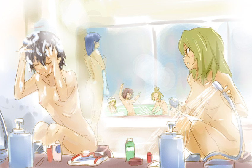 akiyama mio, hirasawa yui, tainaka ritsu, kotobuki tsumugi, manabe nodoka, and 2 more (k-on!) drawn by michael_f91
