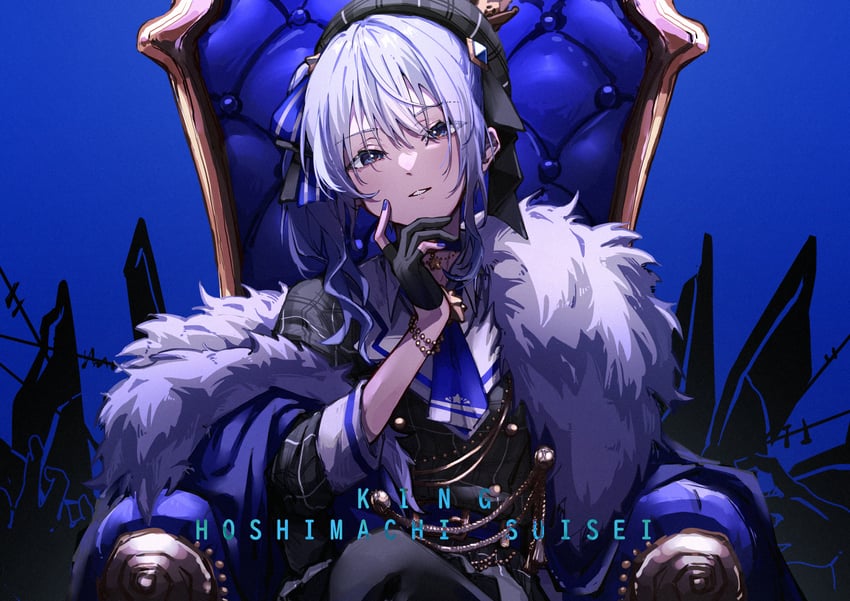 hoshimachi suisei (hololive and 1 more) drawn by mirai99