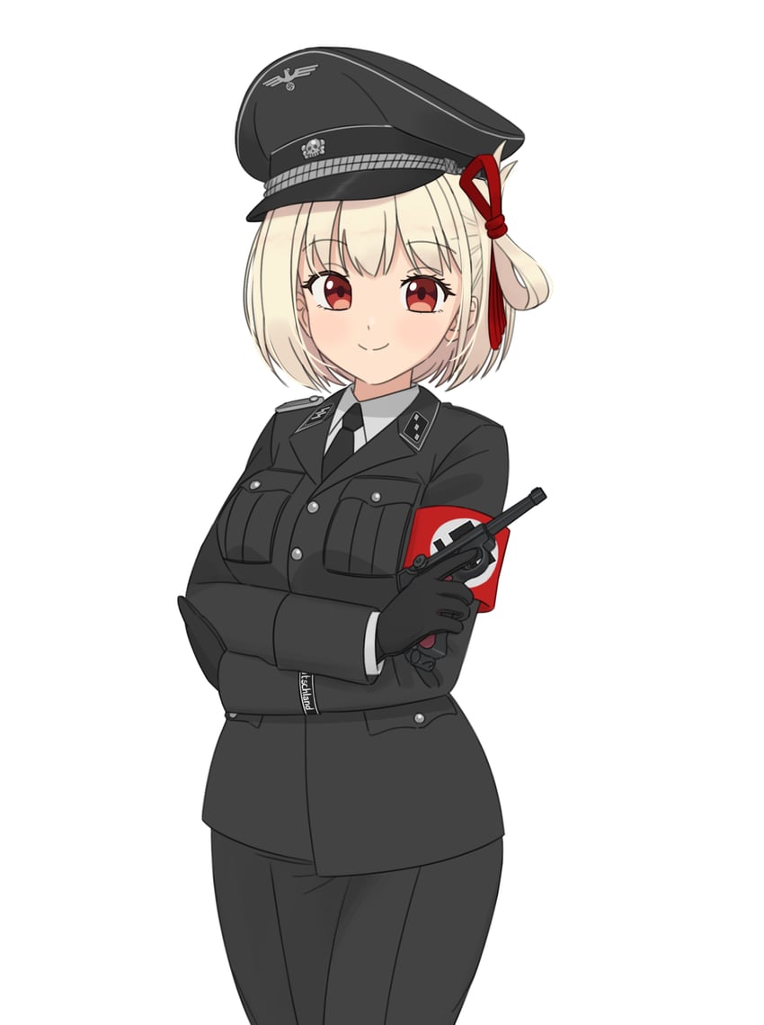 nishikigi chisato (lycoris recoil) drawn by black_cat03