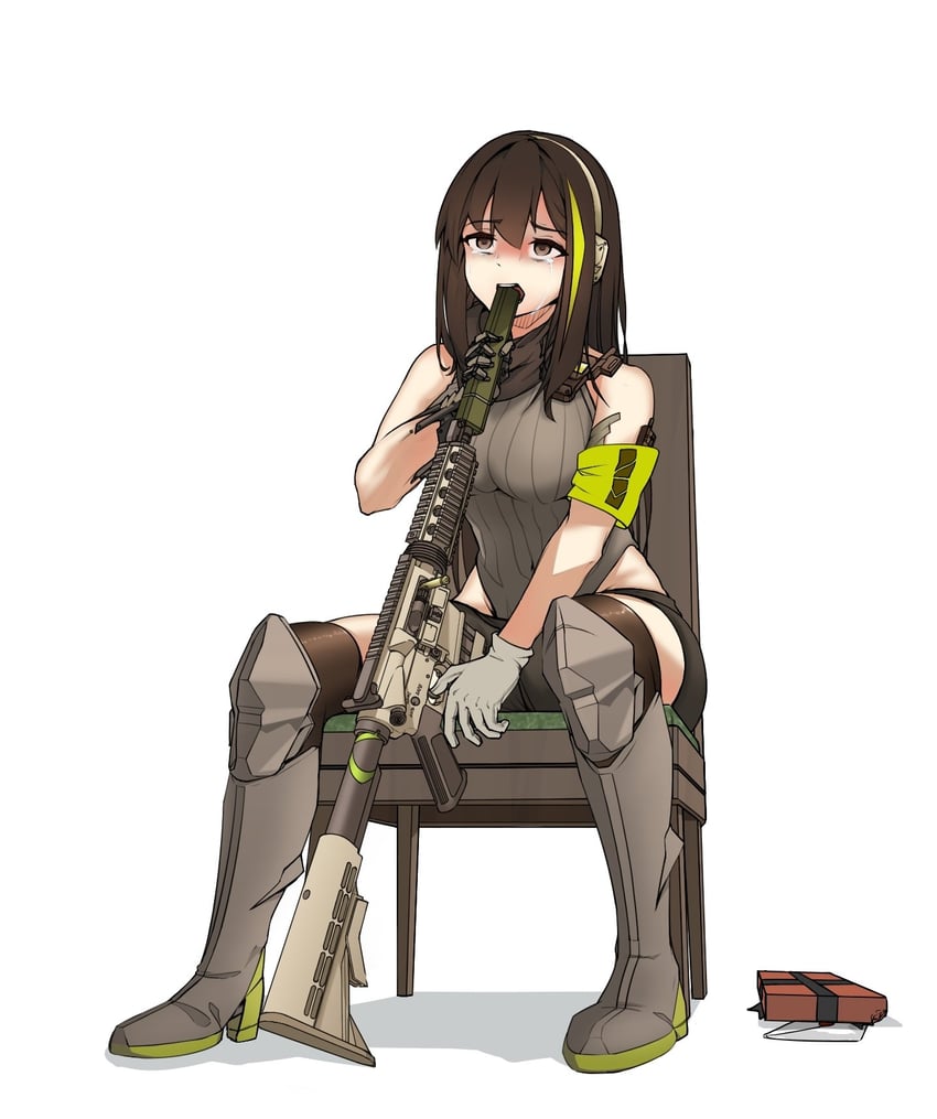 m4a1 (girls' frontline and 1 more) drawn by sugar_desu