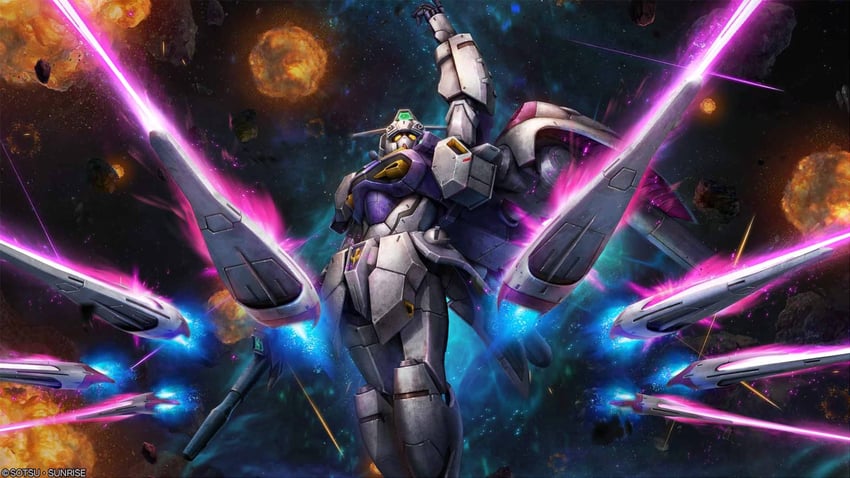 gundam engage zero and engage zero yonghwavin (gundam and 3 more) drawn by tenjin_hidetaka