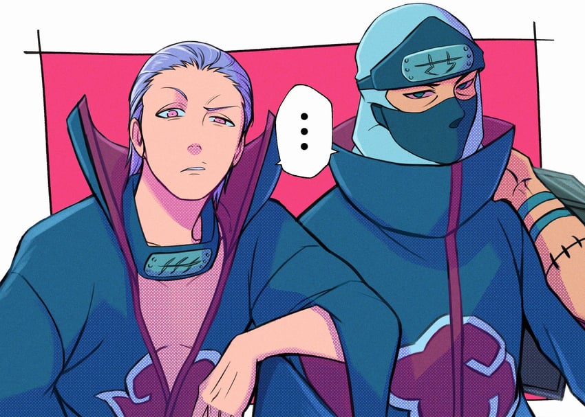hidan and kakuzu (naruto and 1 more) drawn by takahasikari1