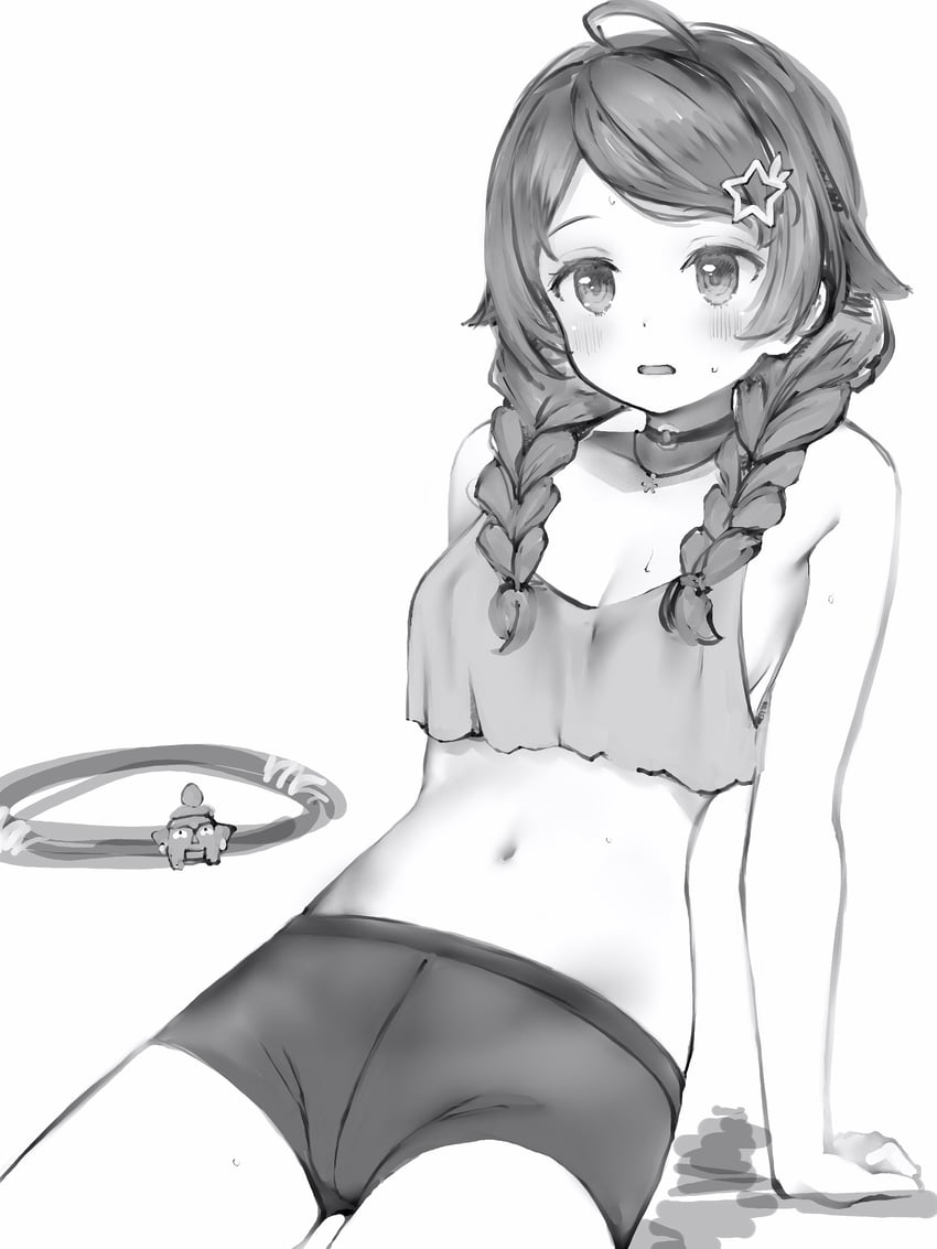 tokino sora and ring (hololive and 1 more) drawn by nanashi_(nlo)