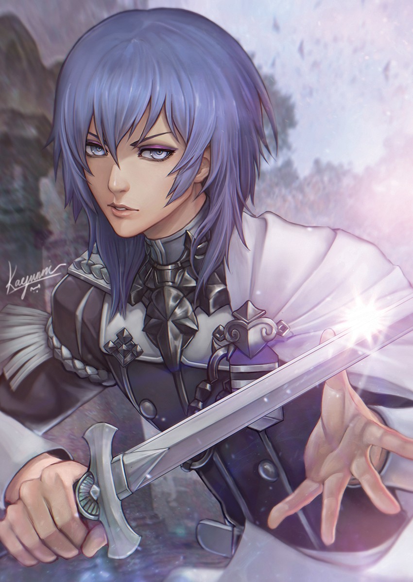 yuri leclerc (fire emblem and 1 more) drawn by kaejunni