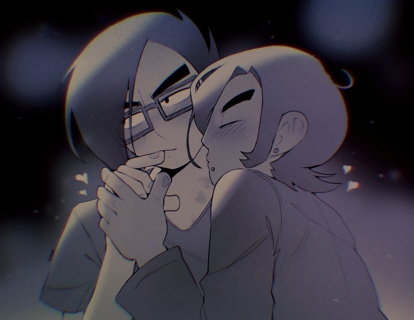 gideon graves and matthew patel (scott pilgrim) drawn by existenc3