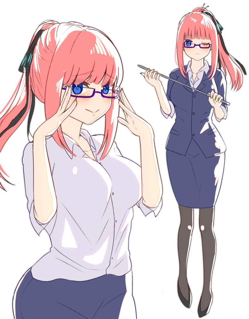 nakano nino (go-toubun no hanayome) drawn by kurosaki_coco