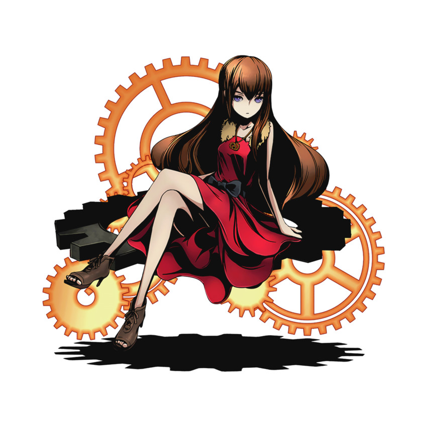 makise kurisu (steins;gate and 1 more) drawn by ucmm