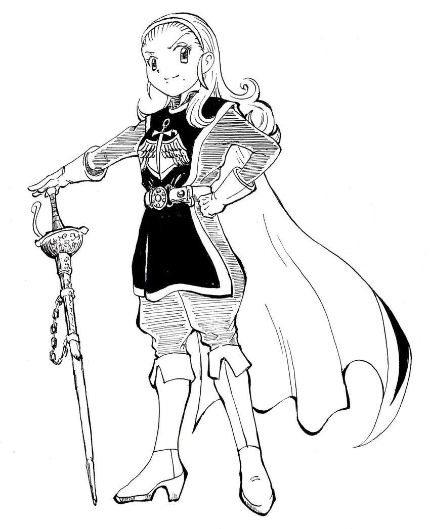 anlucea (dragon quest and 1 more) drawn by soranouenoneko