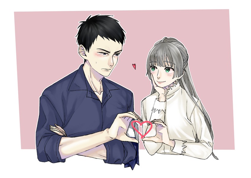 furusato and kinbee (senjuushi and 1 more) drawn by elixx0423