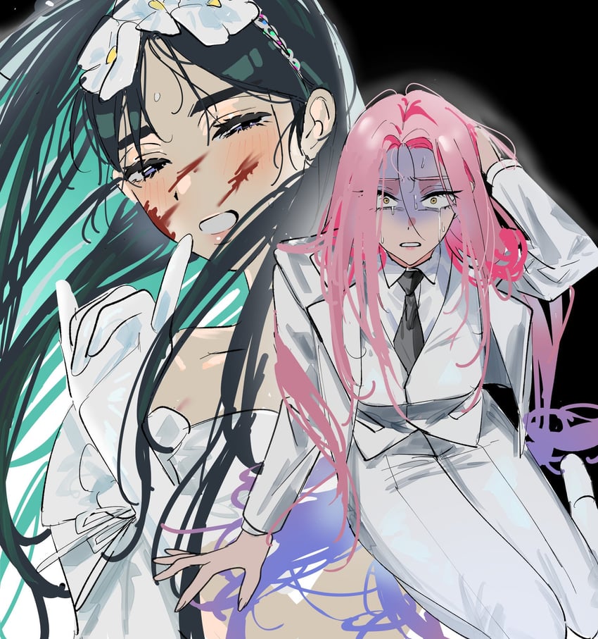 sua and mizi (alien stage) drawn by lp00lplp