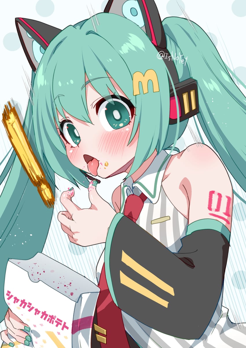 hatsune miku (vocaloid and 2 more) drawn by kouki_kuu
