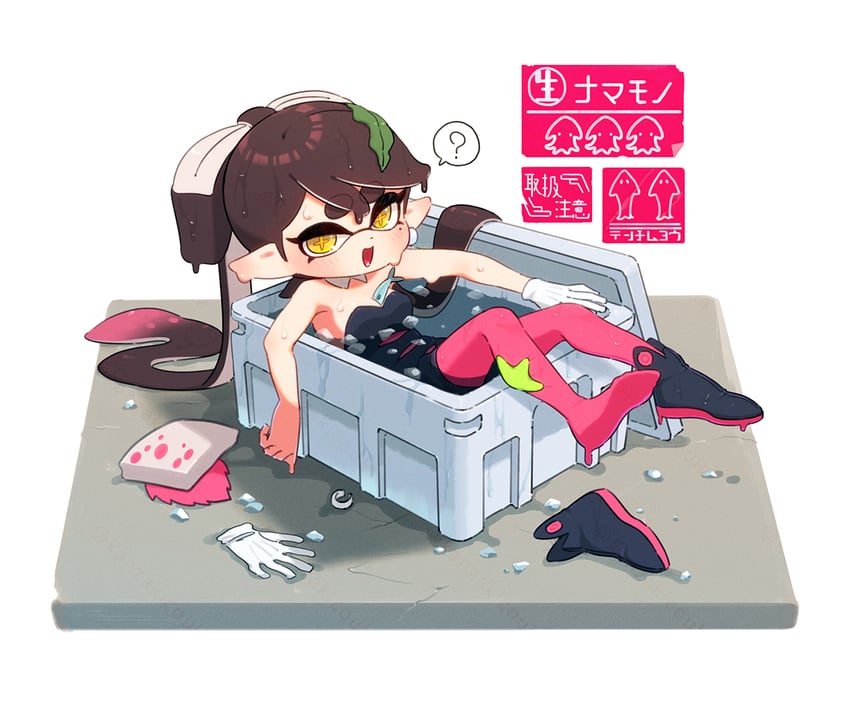 callie (splatoon and 1 more) drawn by coula_cat