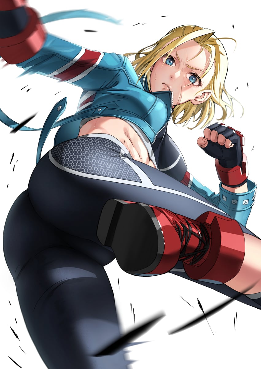 cammy white (street fighter and 1 more) drawn by niwachichi_(maekawasan)