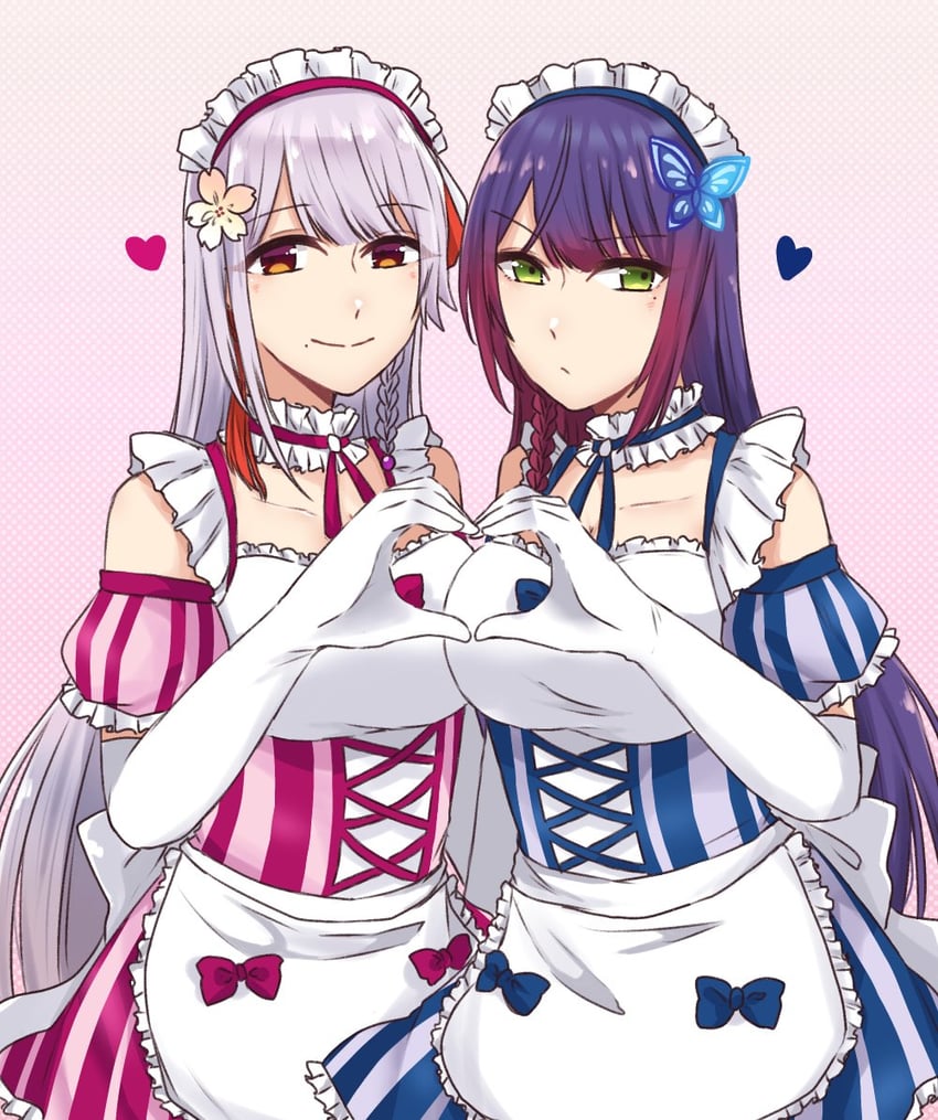 funada kiito and funada ui (assault lily) drawn by nigari_(ngari_0115)