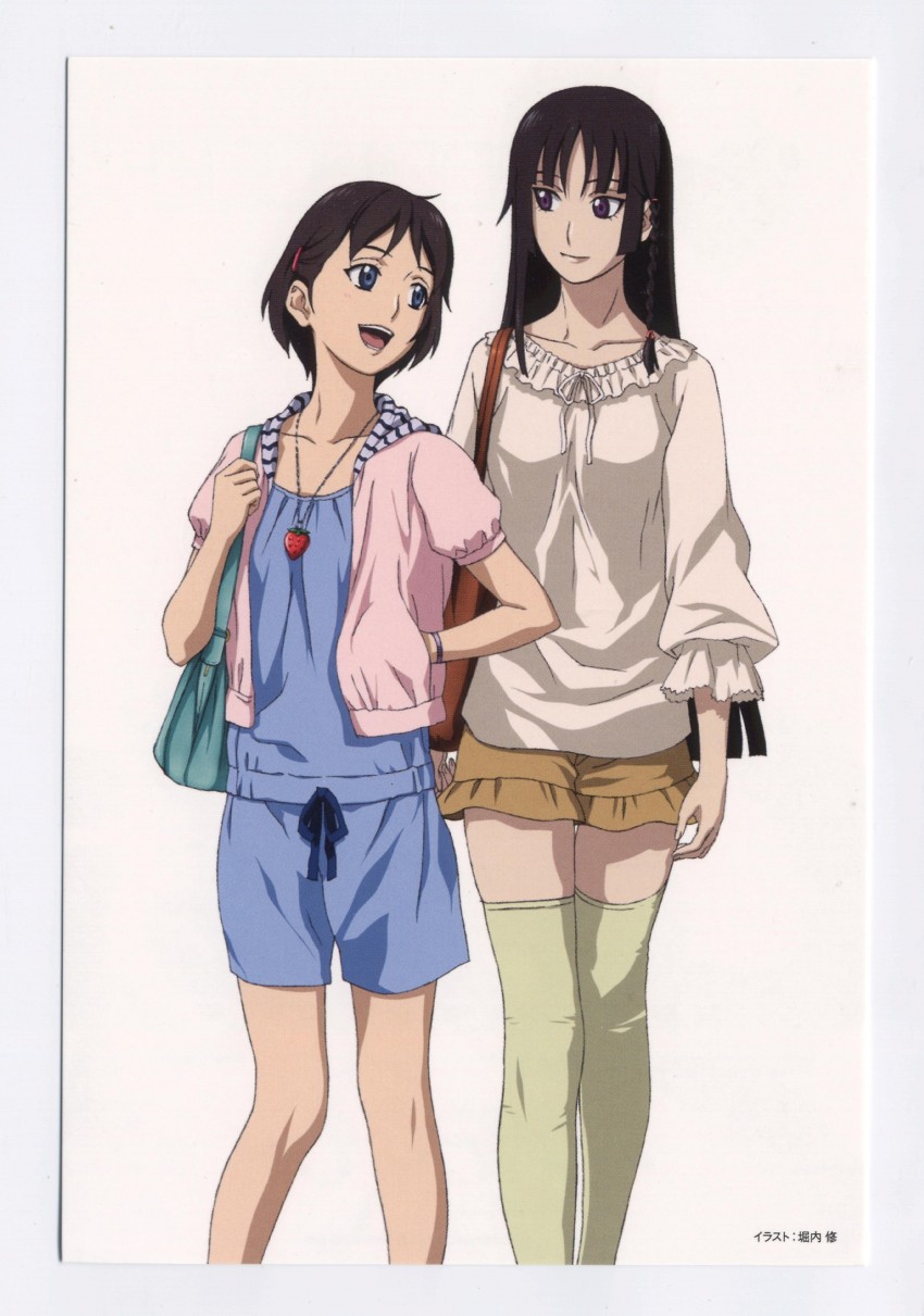 isayama yomi and tsuchimiya kagura (ga-rei and 1 more) drawn by horiuchi_osamu