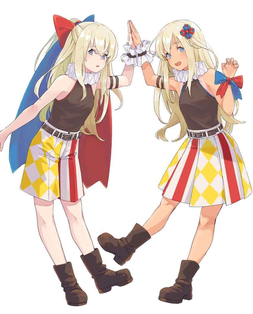 ro-500 and u-511 (kantai collection) drawn by ichiroku_(sakumogu-029)