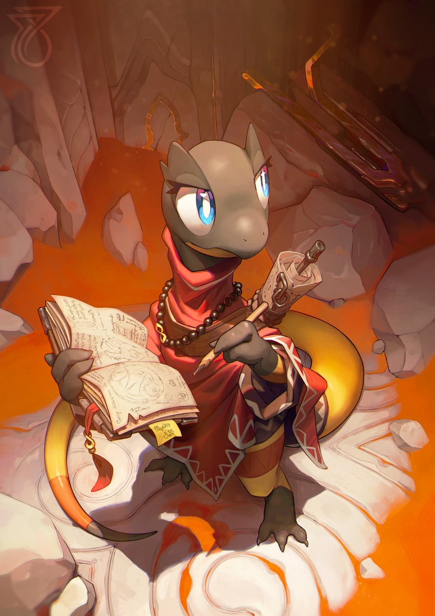 heliolisk (pokemon and 1 more) drawn by realspacejunk