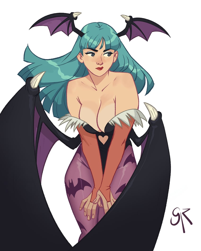 morrigan aensland (darkstalkers) drawn by galmesh_rosewood