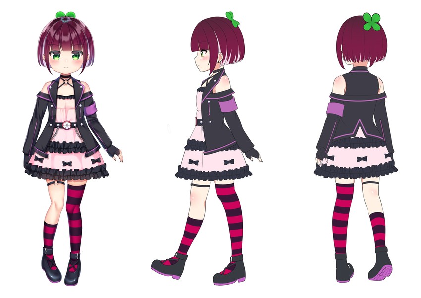 nagisa arcinia (nijisanji and 1 more) drawn by ikazu401