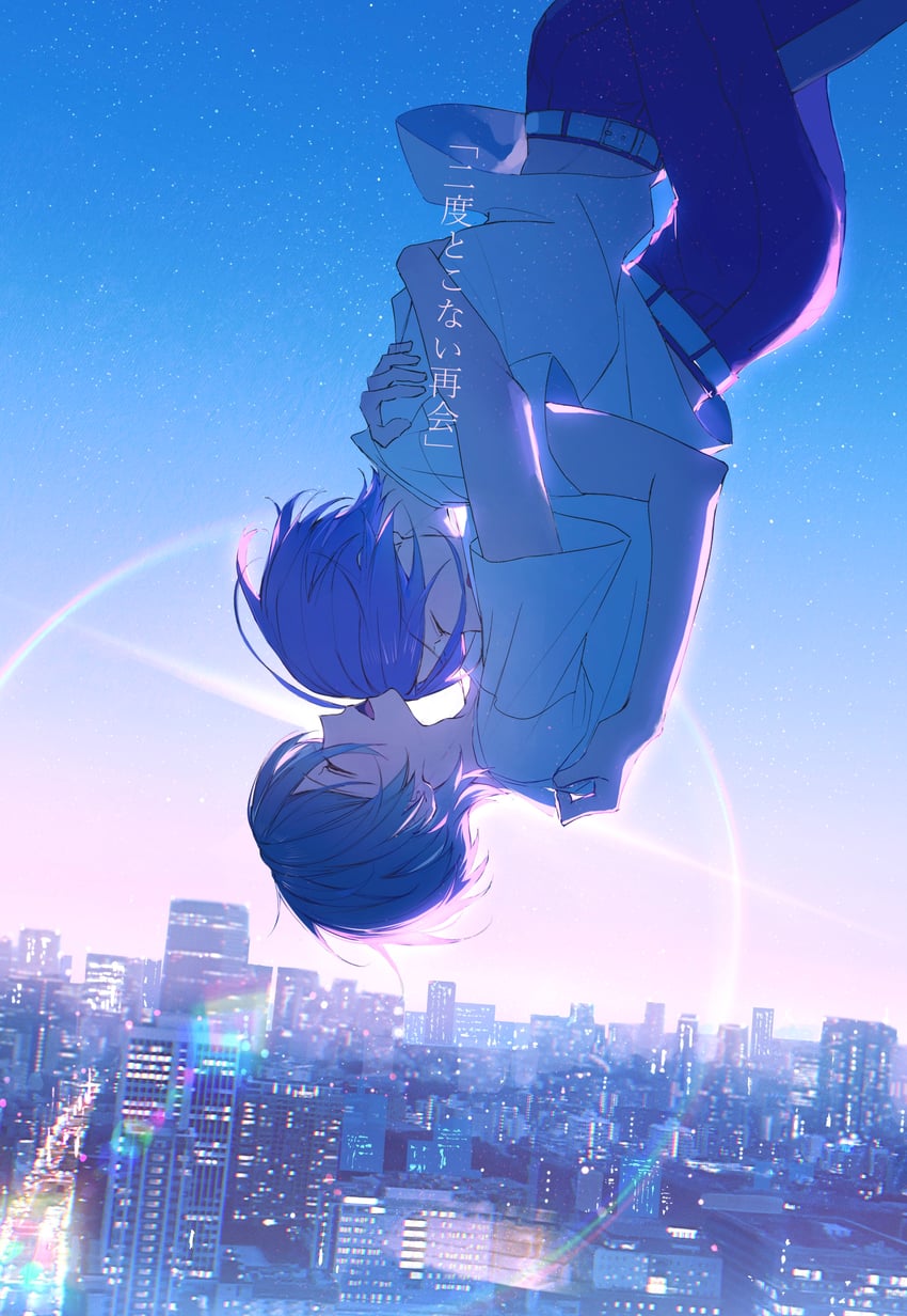 himeru and kazehaya tatsumi (ensemble stars!) drawn by fu_penzi_shao'e