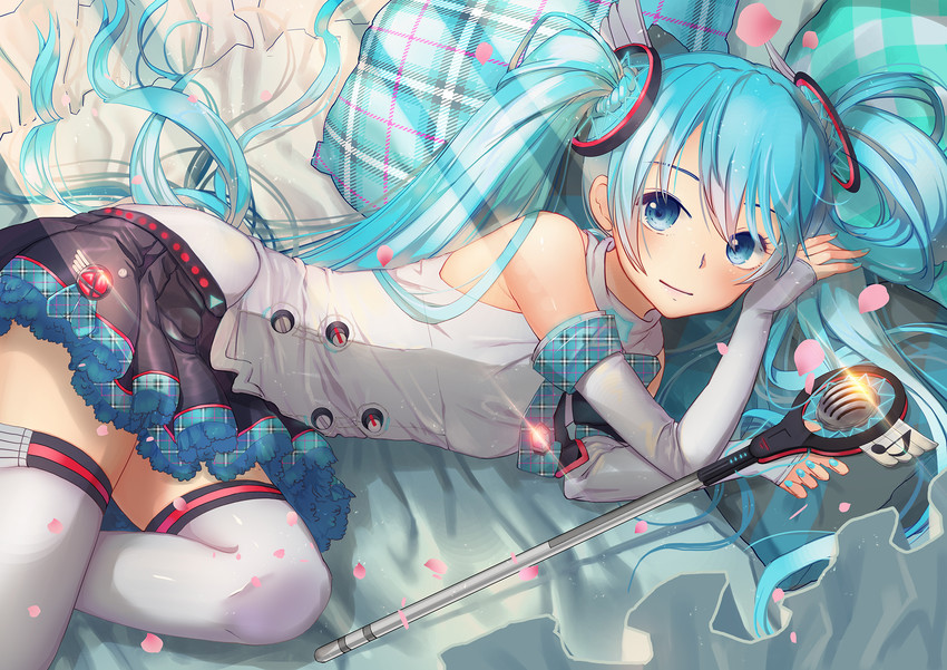 hatsune miku and magical mirai miku (vocaloid and 1 more) drawn by kyoungi_nyang