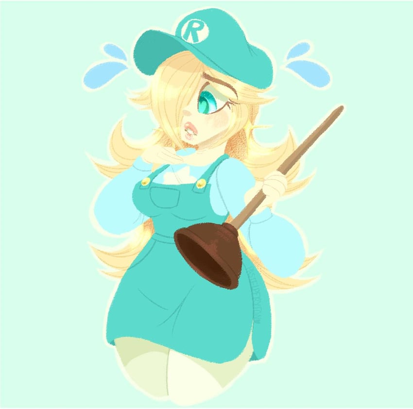 rosalina (mario) drawn by sleepyc0re