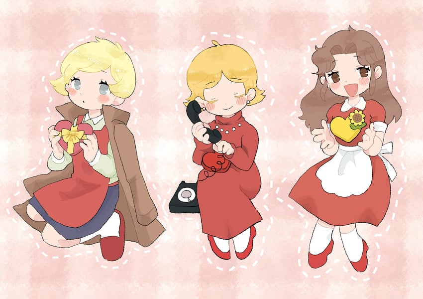 hinawa, ness's mother, and carol (mother and 3 more) drawn by possum_pix08