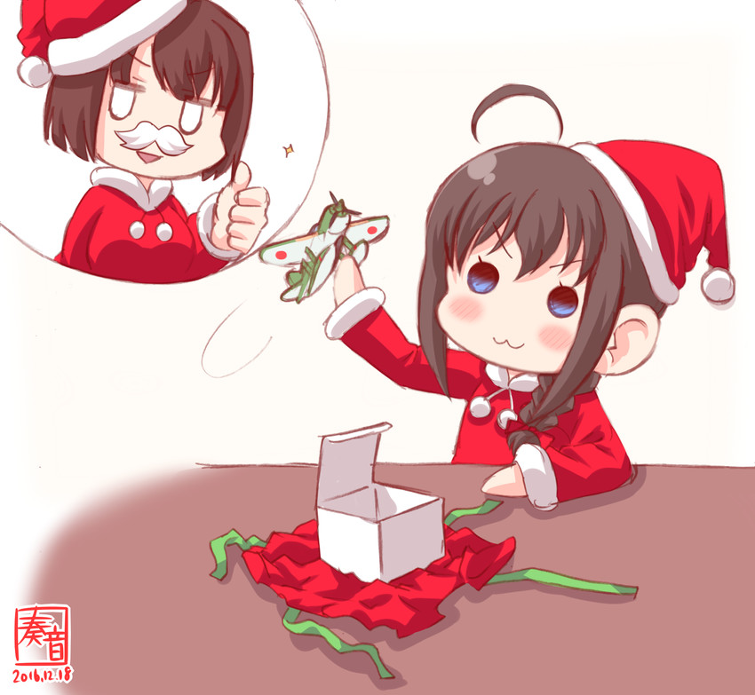 shigure and hyuuga (kantai collection) drawn by kanon_(kurogane_knights)