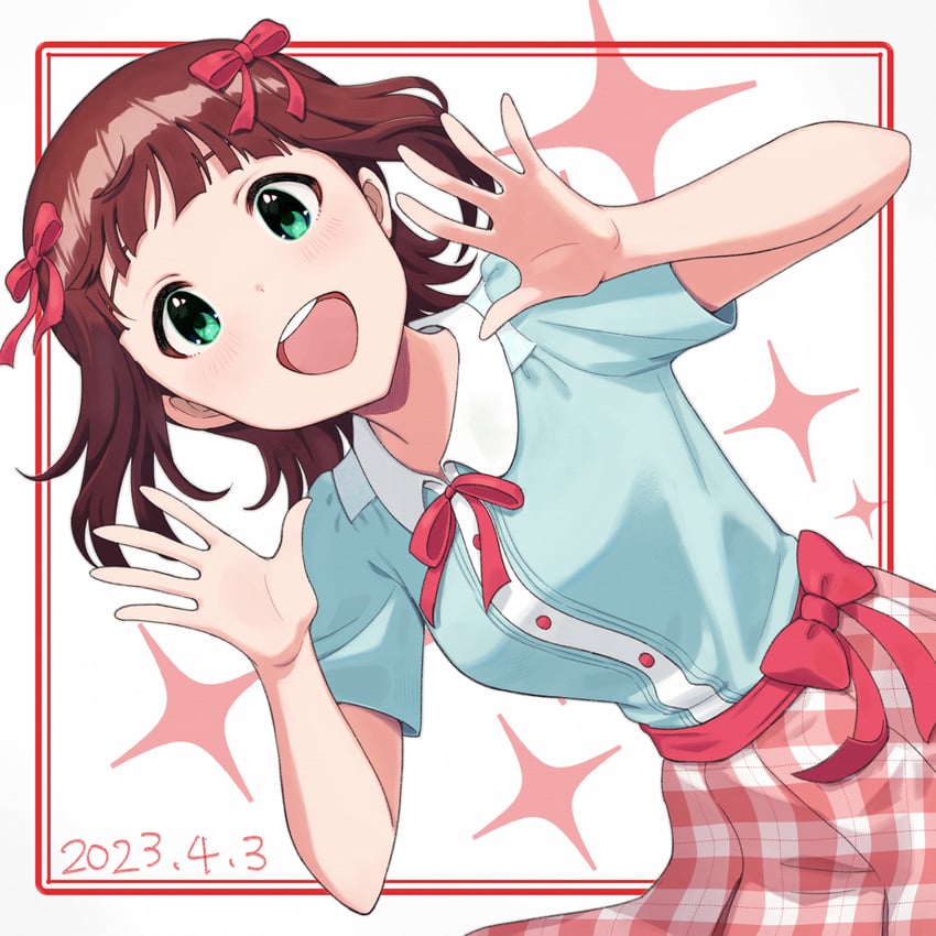amami haruka (idolmaster and 1 more) drawn by mogukichi_aka