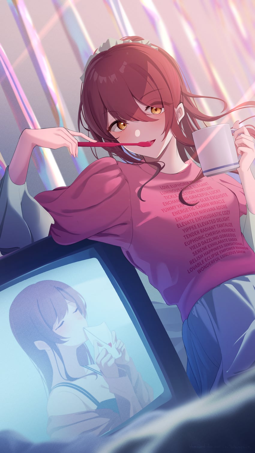 osaki amana and osaki tenka (idolmaster and 1 more) drawn by odecono3