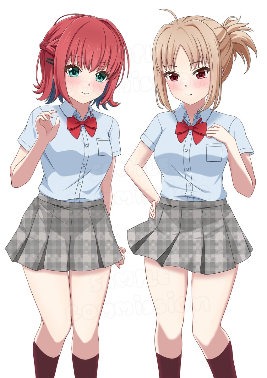 miura nanase and miyai miyako (cinderella series and 1 more) drawn by shinshiro