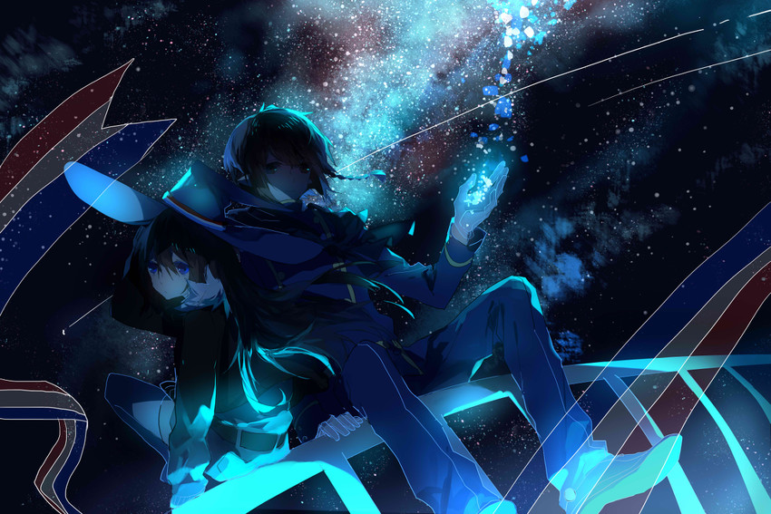 wadanohara and samekichi (funamusea and 1 more) drawn by min_(120716)