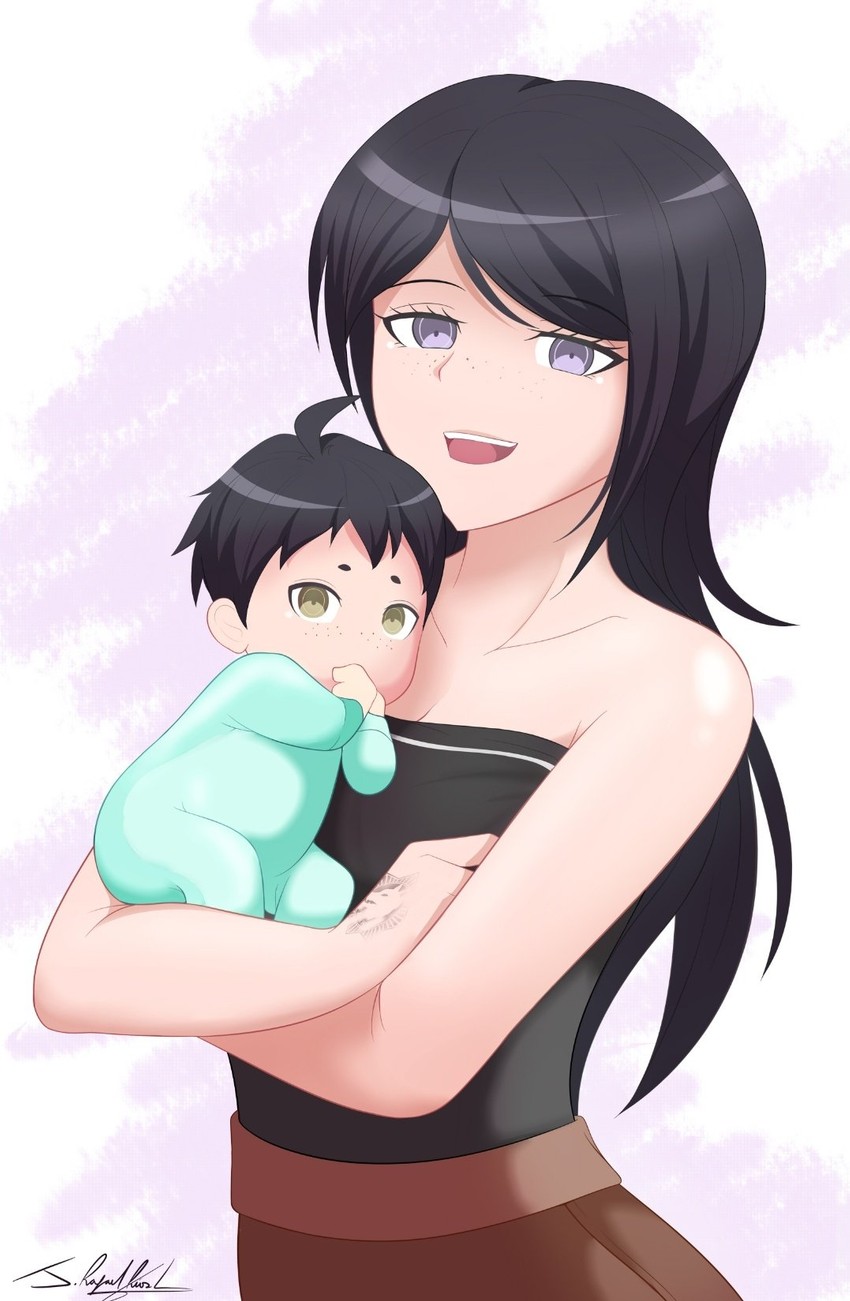 ikusaba mukuro (danganronpa and 1 more) drawn by neolink077