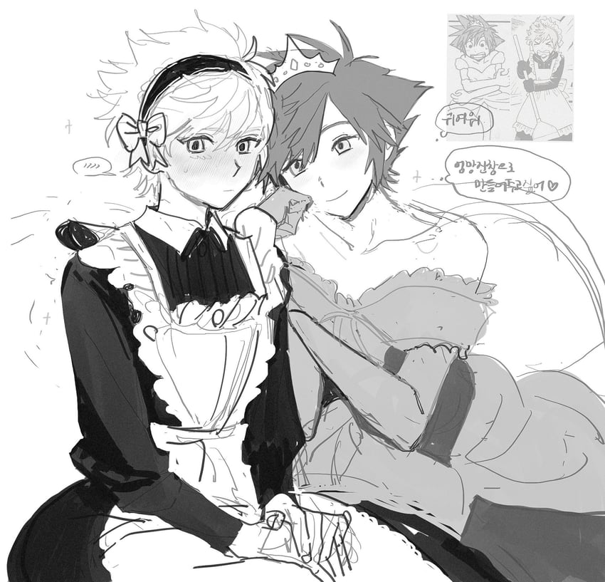 sora and roxas (kingdom hearts) drawn by hat_babo
