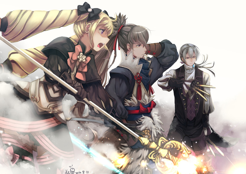 elise, takumi, and jakob (fire emblem and 1 more) drawn by kero_sweet