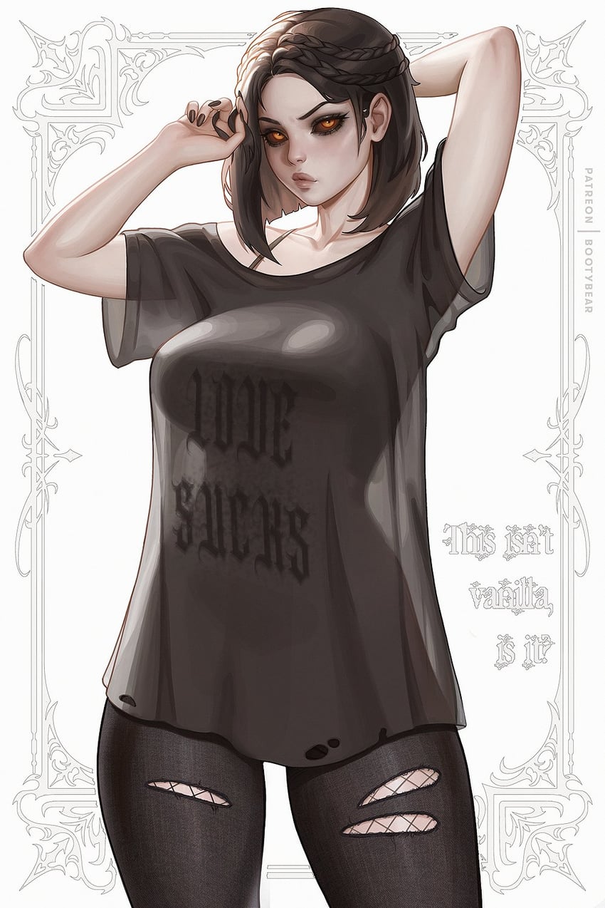 serana (the elder scrolls and 1 more) drawn by bootybear