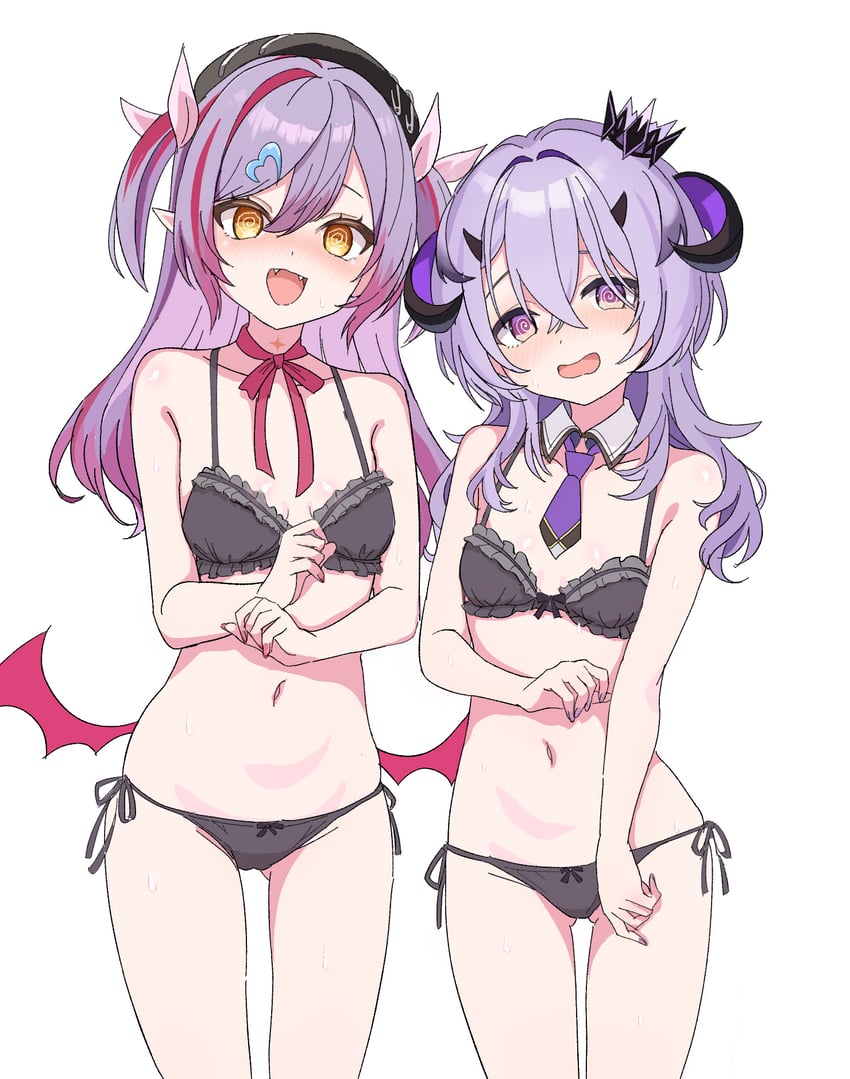 anon remu and youduki miruka (varium) drawn by yamaoka_remu