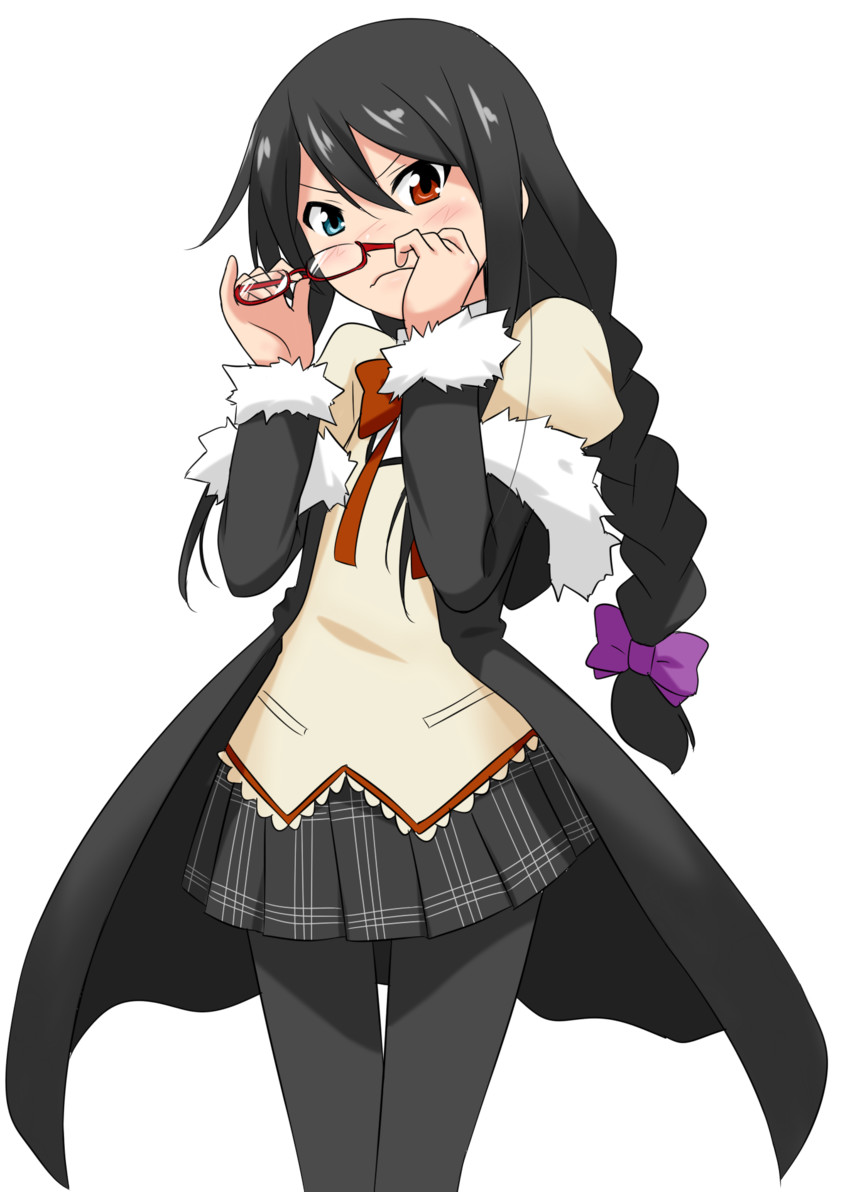 akemi homura and bellezza felutia (original and 1 more) drawn by felutiahime
