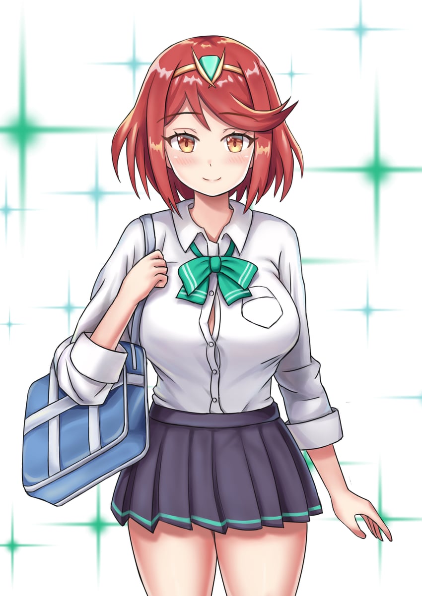 pyra (xenoblade chronicles and 1 more) drawn by ptvm7432