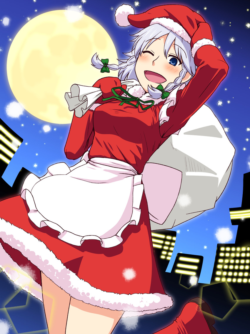 izayoi sakuya and genpatsu (touhou and 1 more) drawn by heisotsu_(ryofu)