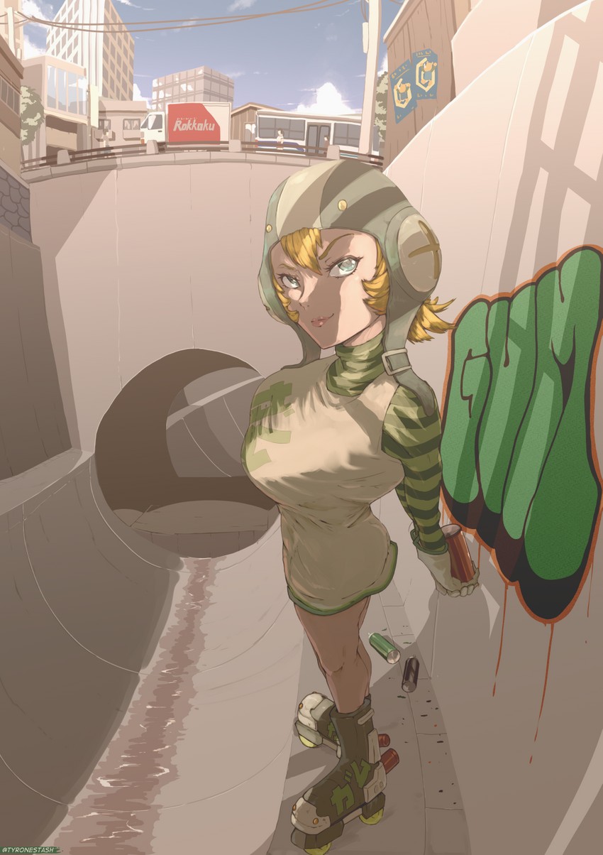 gum (jet set radio and 1 more) drawn by tyrone