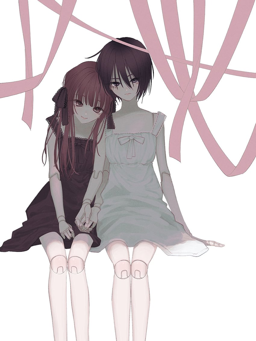 honda tohru and sohma akito (fruits basket) drawn by baby_(demotsu)