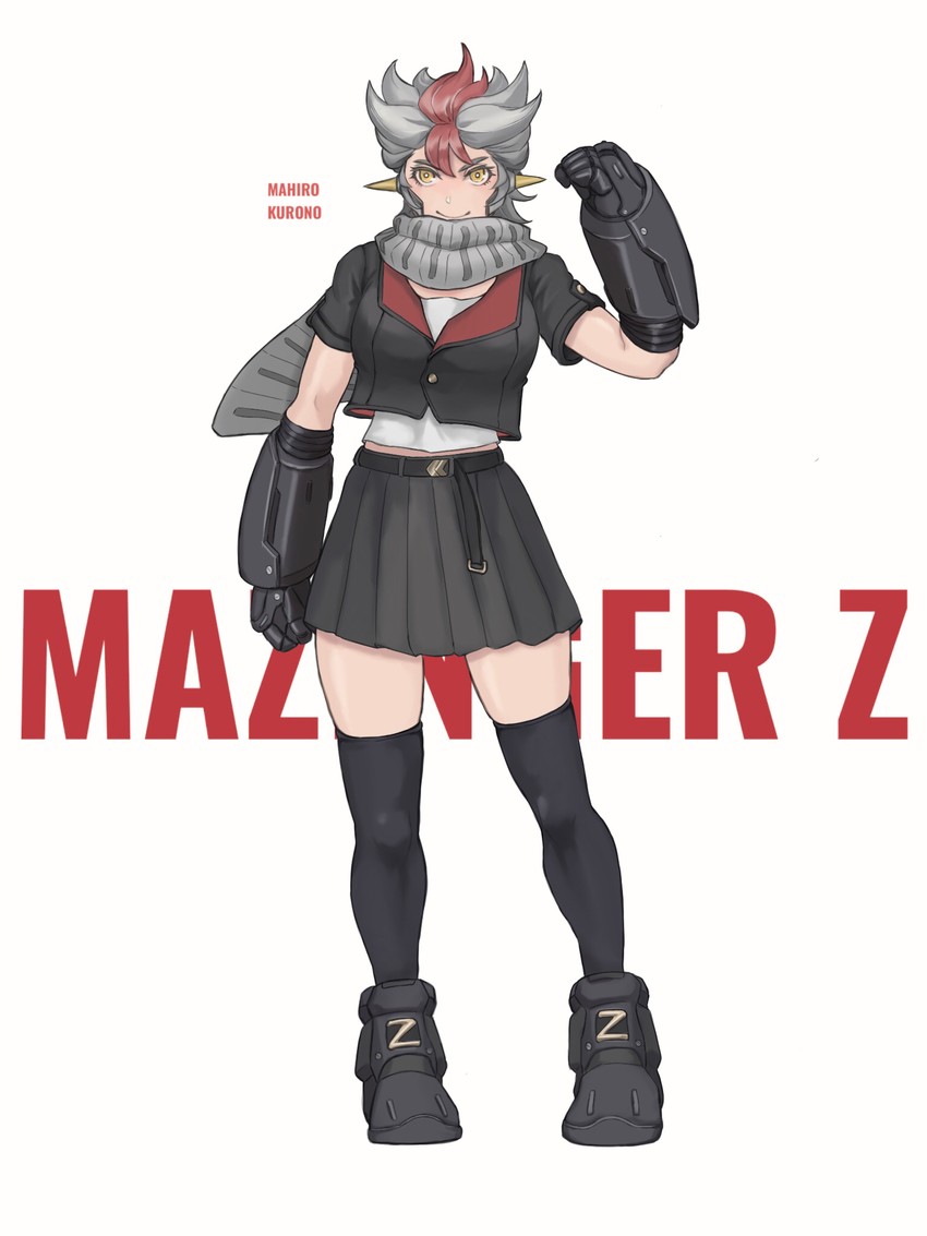 mazinger z (mazinger and 1 more) drawn by jinri_shijie