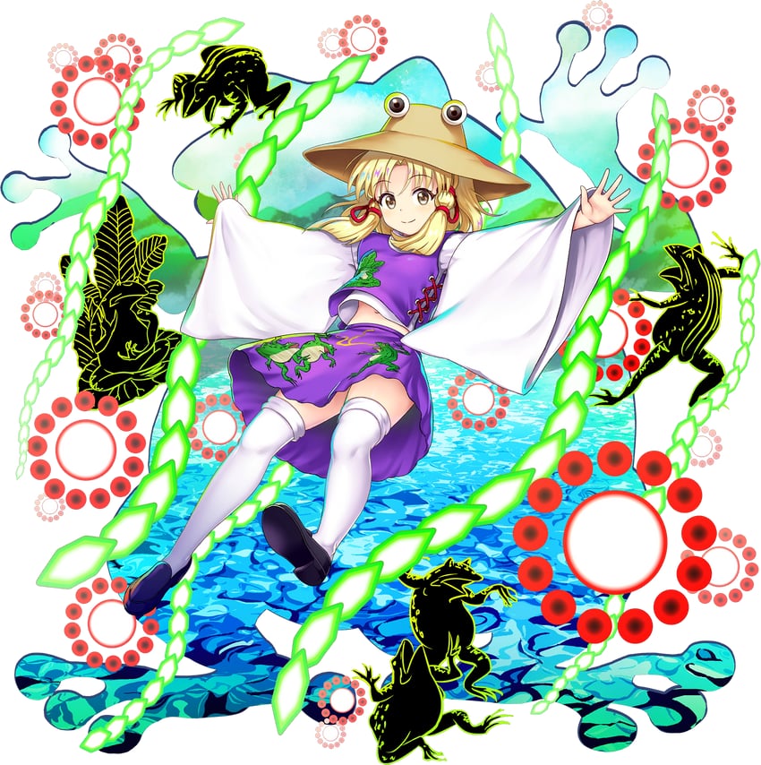 moriya suwako (touhou and 2 more) drawn by rotte_(1109)