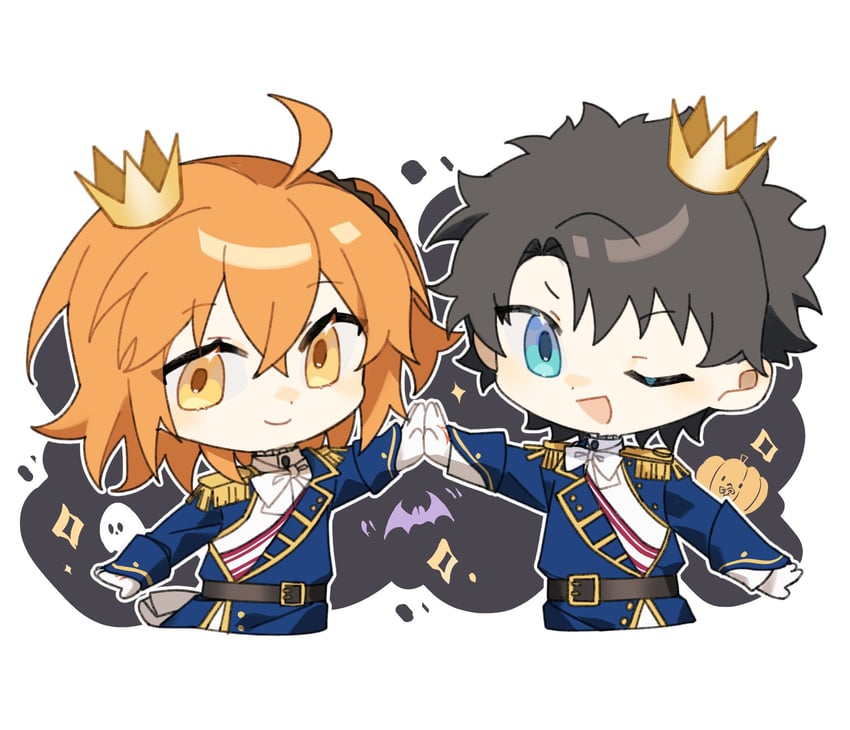 fujimaru ritsuka (fate and 1 more) drawn by idass_(idass16)