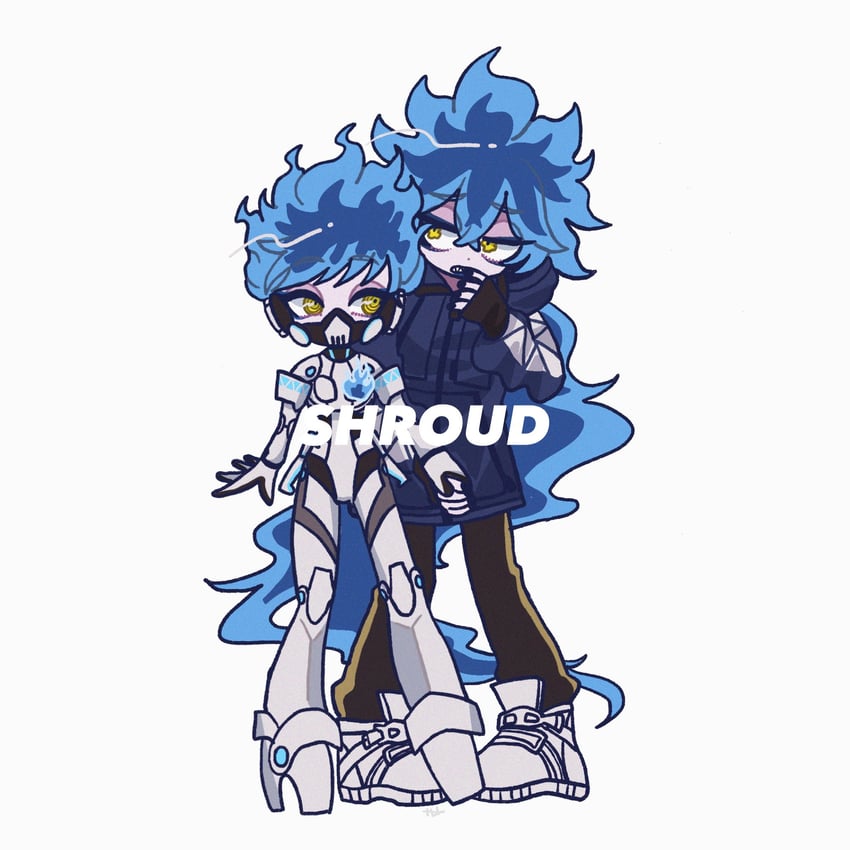 idia shroud and ortho shroud (twisted wonderland) drawn by tbr0009
