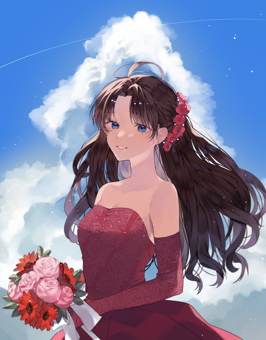 tohsaka rin (fate and 1 more) drawn by shimatori_(sanyyyy)