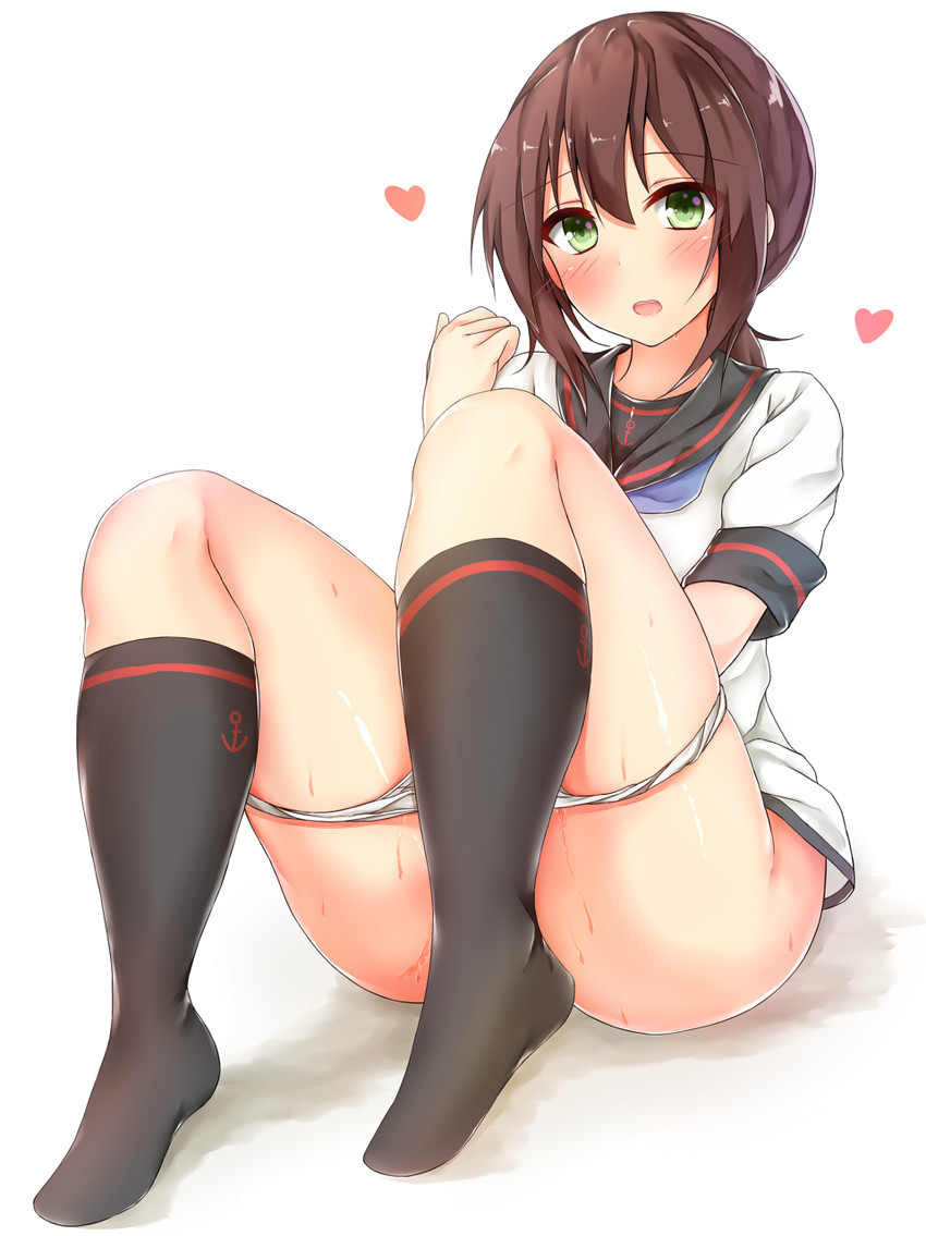 fubuki and fubuki kai ni (kantai collection) drawn by pikacchi