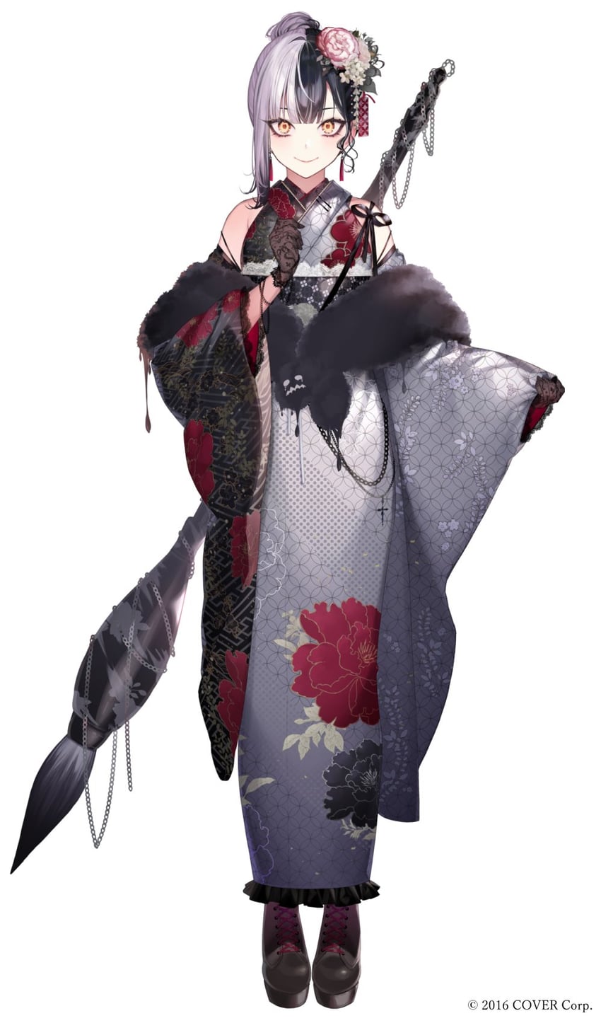 shiori novella (hololive and 1 more) drawn by kayahara